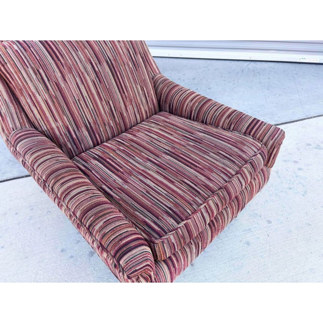 1960s Mid Century Walnut Lounge Chairs For Sale - Image 13 of 13