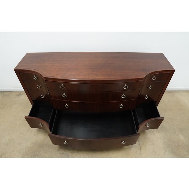 Caracole Bow Front 12 Drawer Dresser For Sale - Image 16 of 17