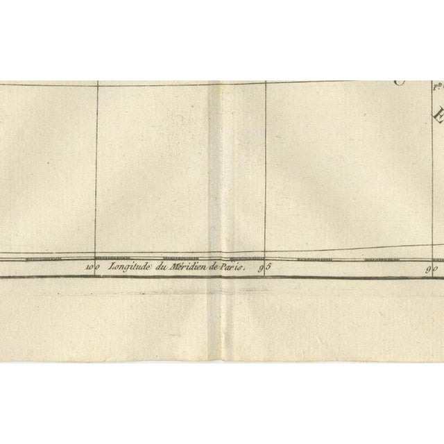 Map of Southern Mexico and New Spain by Rigobert Bonne, 1780s For Sale - Image 10 of 12
