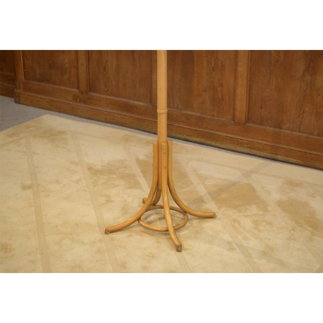 Curved Beechwood Coat Rack, 1970s For Sale - Image 3 of 9