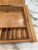 1970s Vintage Wooden Desktop Organizer / Box For Sale - Image 5 of 10