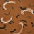 Mid-Century Modern Sample - Schumacher X David Kaihoi Brushmark Wallpaper in Gold For Sale - Image 3 of 4
