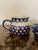 Rustic European Set of 3 Boleslawiec Polish Pottery Pitchers From Williams-Sonoma For Sale - Image 3 of 10