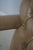 Classic Leather Tufted Rolling Desk Chair For Sale - Image 9 of 18