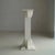 Wood Tall Amsterdam School Pedestal in White Paint, 1920s For Sale - Image 7 of 16