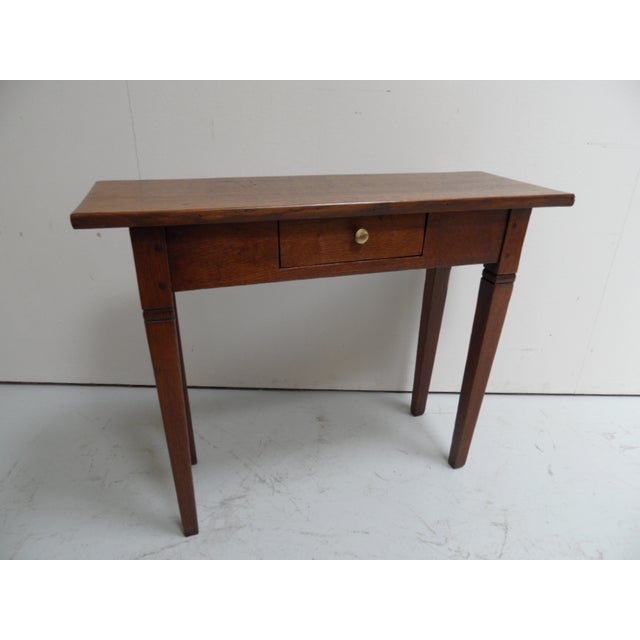 Antique Oak Side Table, 1890s For Sale - Image 12 of 12