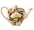 Chinoiserie 19th Century English Porcelain Chinoiserie Imari Teapot With Pagoda Reserves For Sale - Image 3 of 9