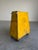 Vintage Industrial Yellow Metal Rolling Cabinet Cart For Sale In Tampa - Image 6 of 12