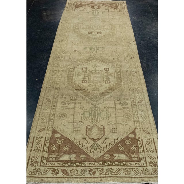 Turkish Vintage Anatolian Runner Rug 3'2" x 9'5" #17129 Explore a curated collection of hallway runners, wool rugs, and...