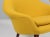 Set of Lounge Chairs in Yellow Model 187 attributed to Hans Olsen for Hallingdal from Kvadrat, 1950s For Sale - Image 3 of 8