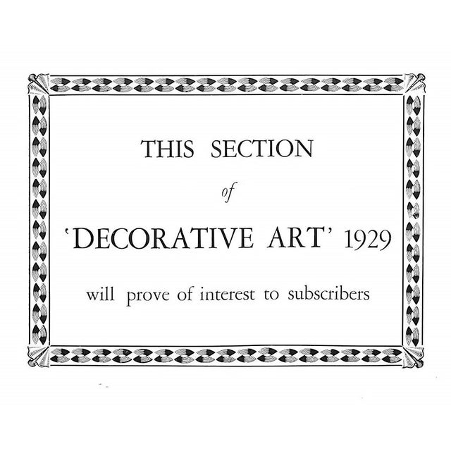 GEOFFREY, C. [edited by] [188] pp. "The Studio", Ltd 1929 11 3/4" x 8 1/2"