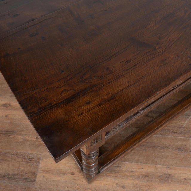 Wood 18th Century Console Table With Two Carved Drawers, Portugal​​​​​​​ For Sale - Image 7 of 18