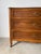 1960s 1960s Vintage French Provincial Louis XV Style Walnut & White Marble Top Three-Drawer Commode For Sale - Image 5 of 16