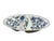 1970s Blue Danube Divided Vegetable Serving Bowl For Sale - Image 9 of 9
