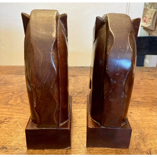 Mid 20th Century Vintage Horse Bookends - A Pair For Sale - Image 5 of 8