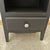 Small Black Wooden Bedside Table For Sale - Image 4 of 6