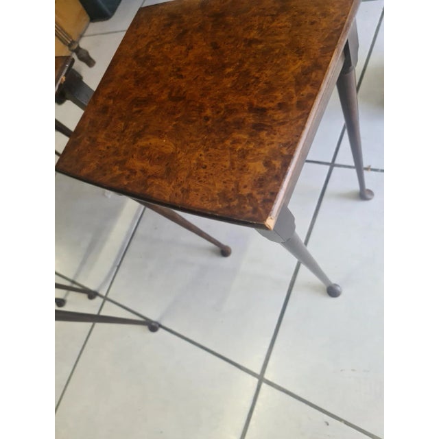1920s 1920s Maple Nesting Table For Sale - Image 5 of 7