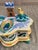 Early 20th Century Italian Provincial Deruta Hand Painted Allegorical Faience Inkwell For Sale In South Bend - Image 6 of 12