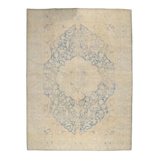 Antique Zabihi Collection Persian Tabriz Rug For Sale