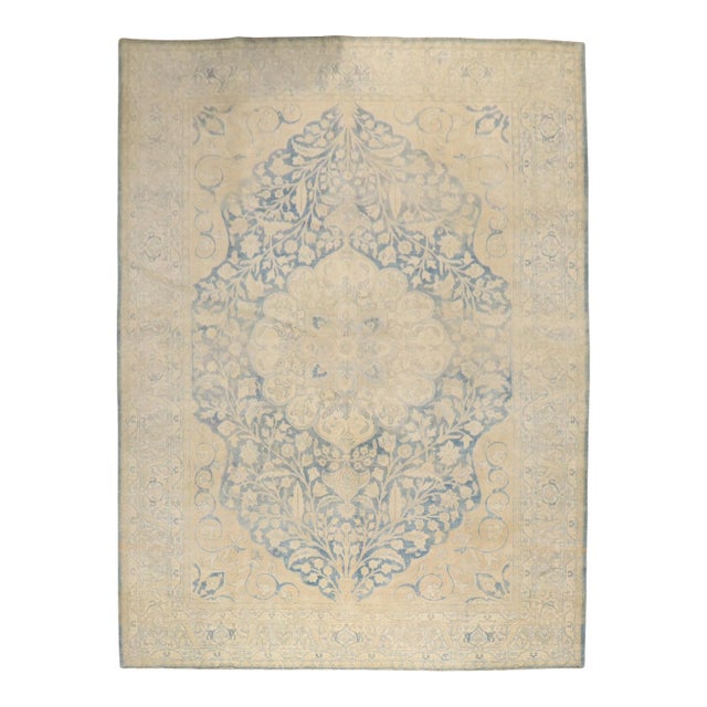 Antique Zabihi Collection Persian Tabriz Rug For Sale