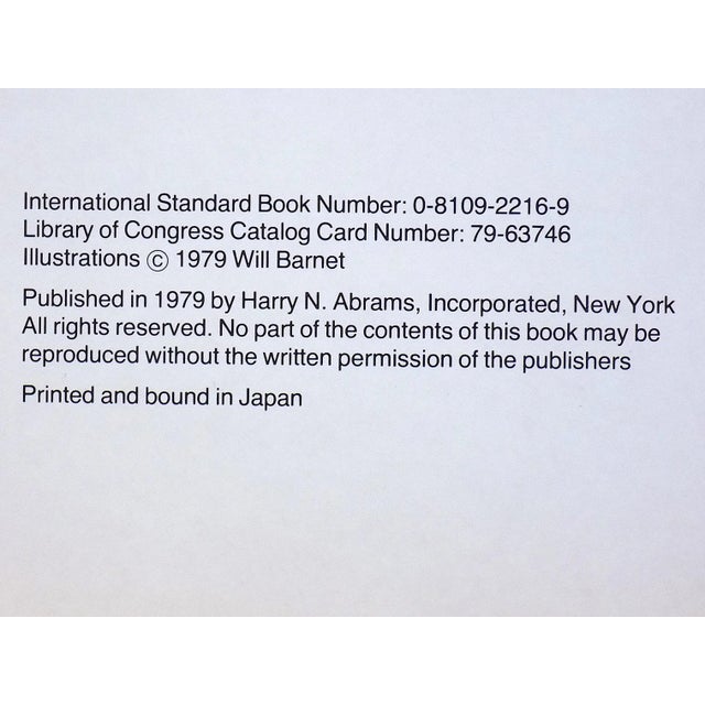 Postmodern Vintage Will Barnet 20th Century Poster Lithograph - "Summer Idyll" For Sale - Image 3 of 5