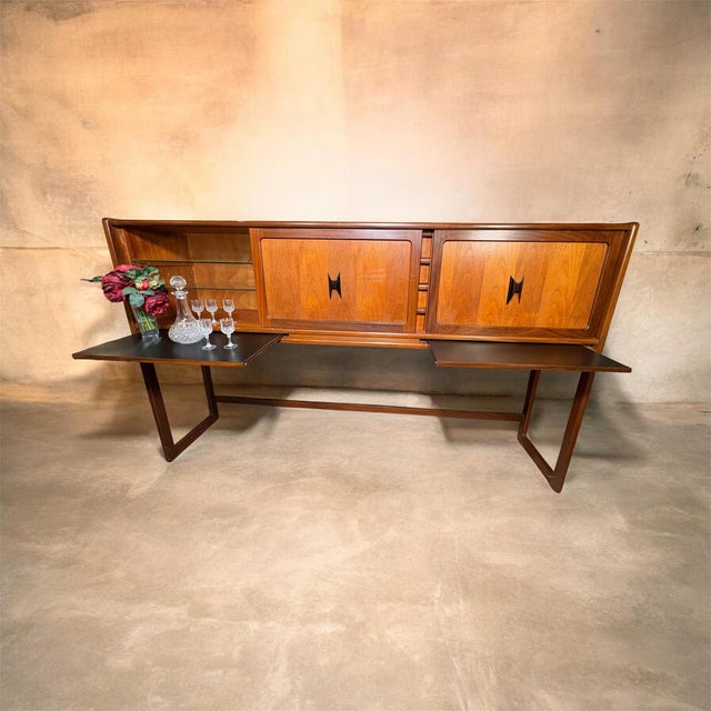 1960s Vintage Teak Dining Room Set from Elliotts of Newbury, 1960, Set of 6 For Sale - Image 5 of 17