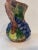 Italian Hand Painted Ceramic Pottery Pitcher With Grapes For Sale In Philadelphia - Image 6 of 8