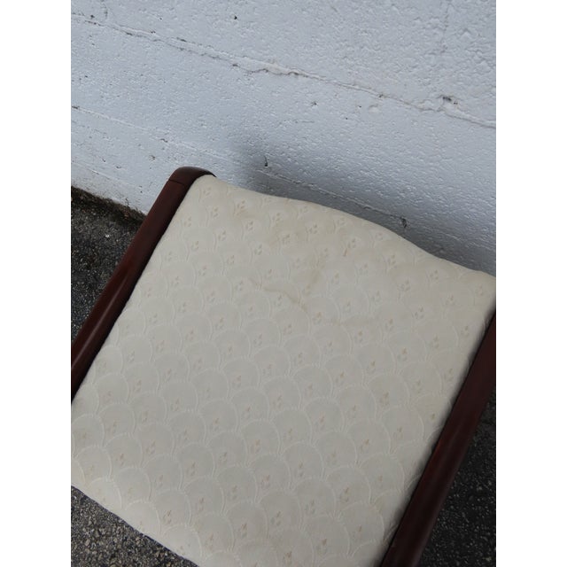 Raddock 1940s Mahogany Drop Leaf Dining Table With 2 Leaves and Two Chairs 6371 For Sale - Image 14 of 18