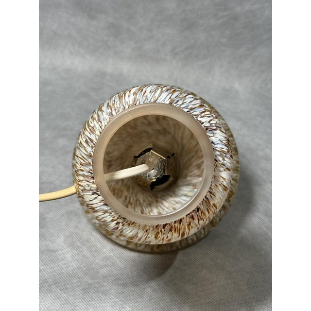 Beige Waxcap Mushroom Table Lamp by Monica Backström for Kosta Boda, Sweden, 1970s For Sale - Image 8 of 12