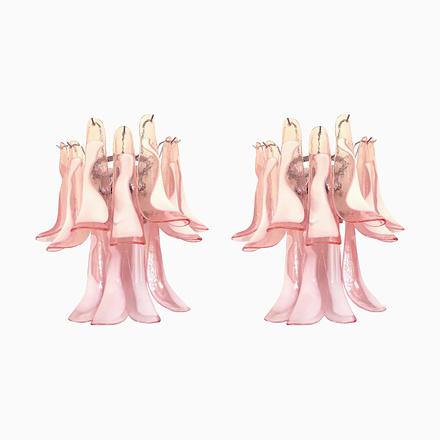 Blush Pink Murano Glass Selle Wall Sconces by Simoeng, Set of 2 For Sale - Image 14 of 14