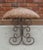 Metal Iron Scroll Bench Spanish Mission Arts and Crafts For Sale - Image 7 of 10