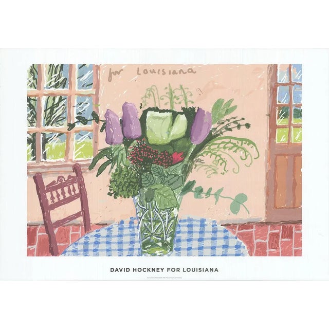 Artist: David Hockney Title: For Louisiana Year: 2020 Signed: No Medium: Giclee Paper Size: 23.5 x 33.25 inches ( 59.69 x...