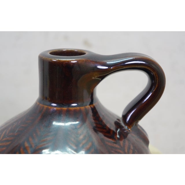 Ceramic 1967 Bθπ Beta Theta Pi Greek Fraternity Basin Street Whiskey Jug Crock 10" For Sale - Image 7 of 12