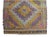 Mustard 1960s Hand Woven Braided Jajim Kilim Area Rug - 5'7" X 9'8" For Sale - Image 8 of 11