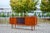 Nils Jonsson Sideboard Modell Trio. Manufactured by Hugo Troeds in Sweden. Teak Wood with black laquered Drawers. Original...