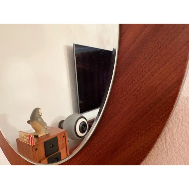 1970s Scandinavian Style Crystal Mirror, Germany, 1970s For Sale - Image 5 of 13