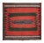 Red Vintage Sofreh Persian Kilim Rug in Red With Geometric Patterns - by Rug & Kilim For Sale - Image 8 of 8
