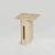 Lloyd Travertine Side Table by Kiwano Concept For Sale - Image 4 of 6