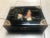 Vintage Mid Century Asian Black Inlaid Jewelry Box For Sale - Image 9 of 11