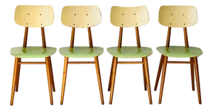 Dining Chairs from Ton, 1960, Set of 4