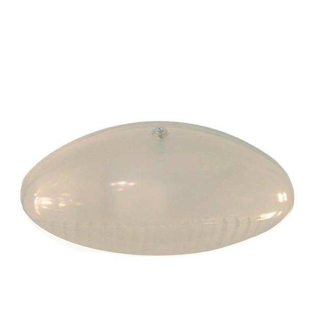 Moulded Shaped Glass Wall Lamp from Artemide, Italy, 1960s For Sale - Image 6 of 6