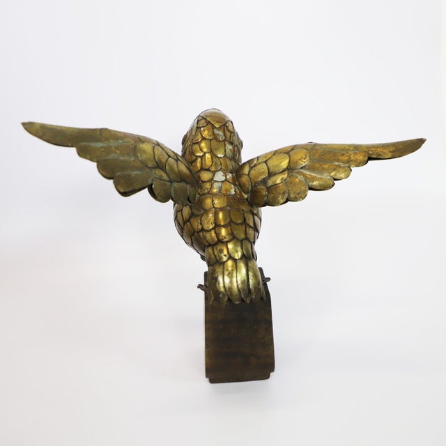 We offer this petite toucan sculpture signed by Mexican artist Sergio Bustamante, circa 1970 made in metal and tropical...