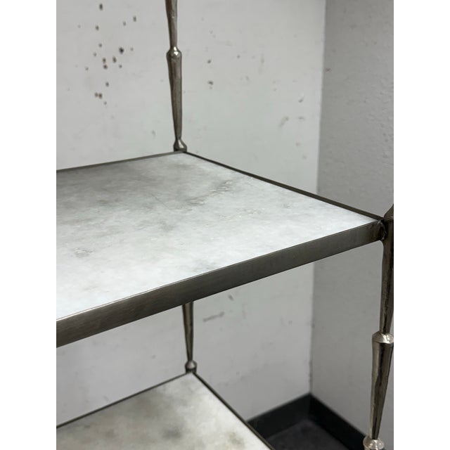 Metal Global Views Spike Etagere For Sale - Image 7 of 12