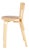 Pine Wood Model 65 Chair from Alvar Aalto, 1950s For Sale