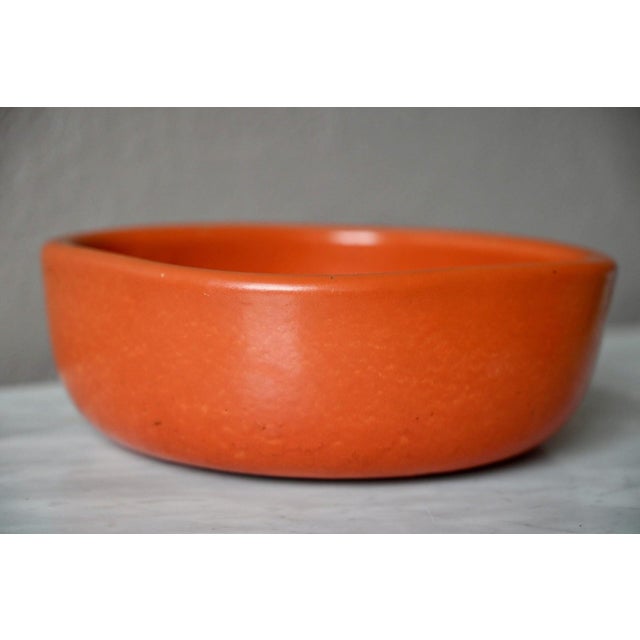 1950s Mid-Century Glazed Ceramic Bowl, by Fernand Elchinger, France, 1950s For Sale - Image 5 of 14