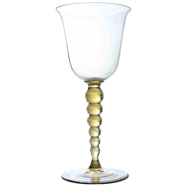 Mid-Century Murano Footed Glass For Sale - Image 5 of 5