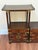 Vintage Pagoda Style Wood Display Cabinets Set, 3 Pieces For Sale - Image 4 of 18