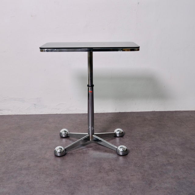 Vintage Coffee Table with Wheels by Allegri Parma, 1970s For Sale - Image 6 of 18