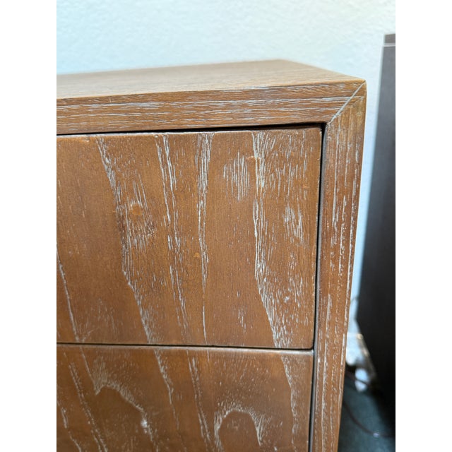2020s Brownstone Atherton Nightstand, Distressed Teak Wood For Sale - Image 5 of 12
