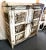 Rustic Antique Pine Pie Safe/ Cupboard With Twelve Punched Tin Side Panels For Sale - Image 4 of 12